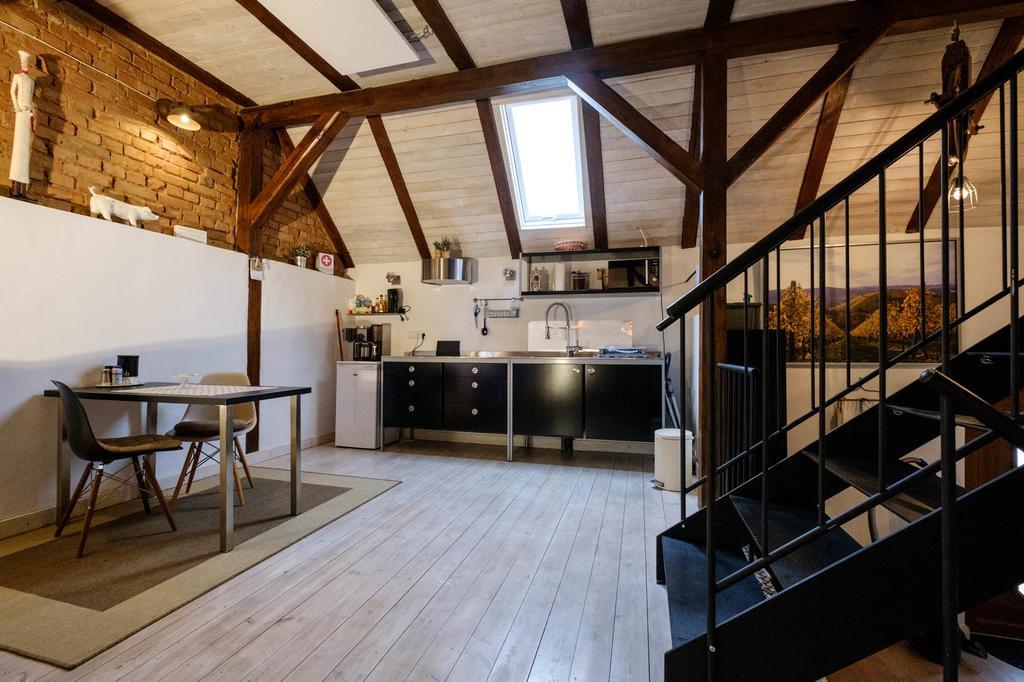 Apartment Bleibe Besigheim Bagian luar foto